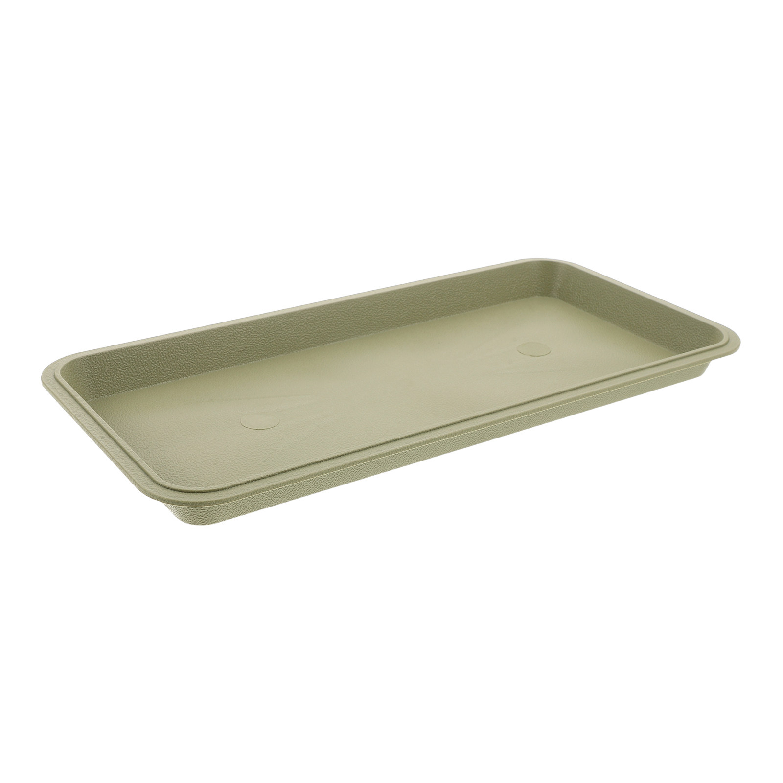Drip Tray Saucer - 29,5x14,5cm Rechteckige Pflanzenschale aus Kunststoff, Abtropfschale