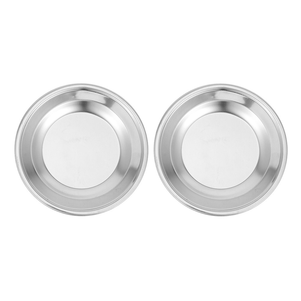 Drip Tray Saucer - 2 Stück Teebeutel-Ablage aus Edelstahl, runde