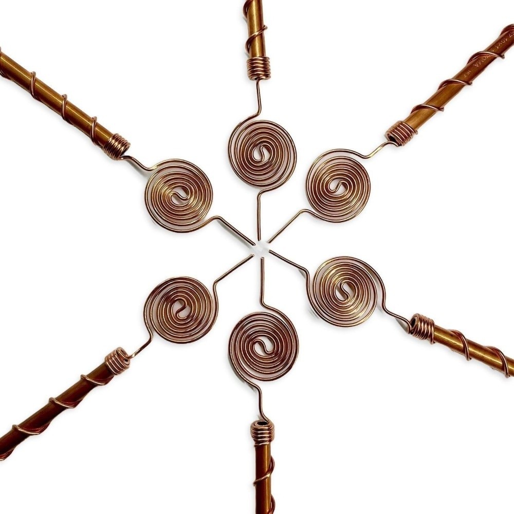 Neue Spiral-Elektrokultur-Pfla – Copper Wire Roll Bewertung und Preis