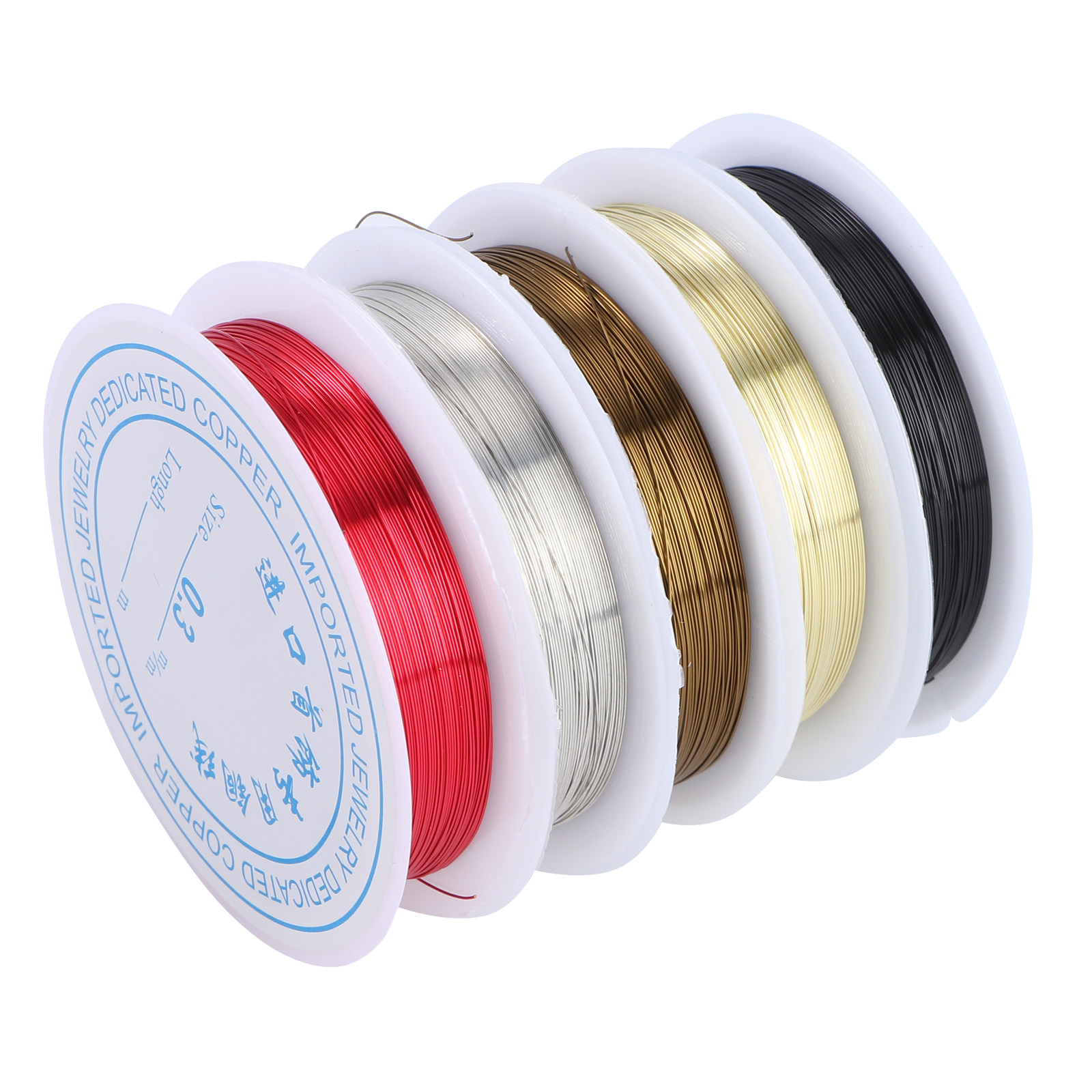 5 Rollen 26 Gauge Kupferdraht  – Copper Wire Roll Bewertung und Preis