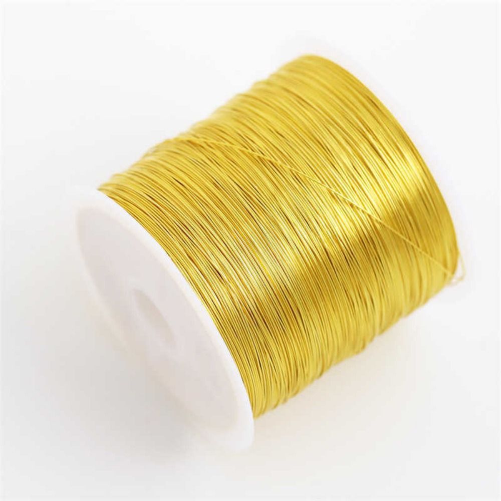 100 m/Rolle, vergoldeter, farb – Copper Wire Roll Bewertung und Preis