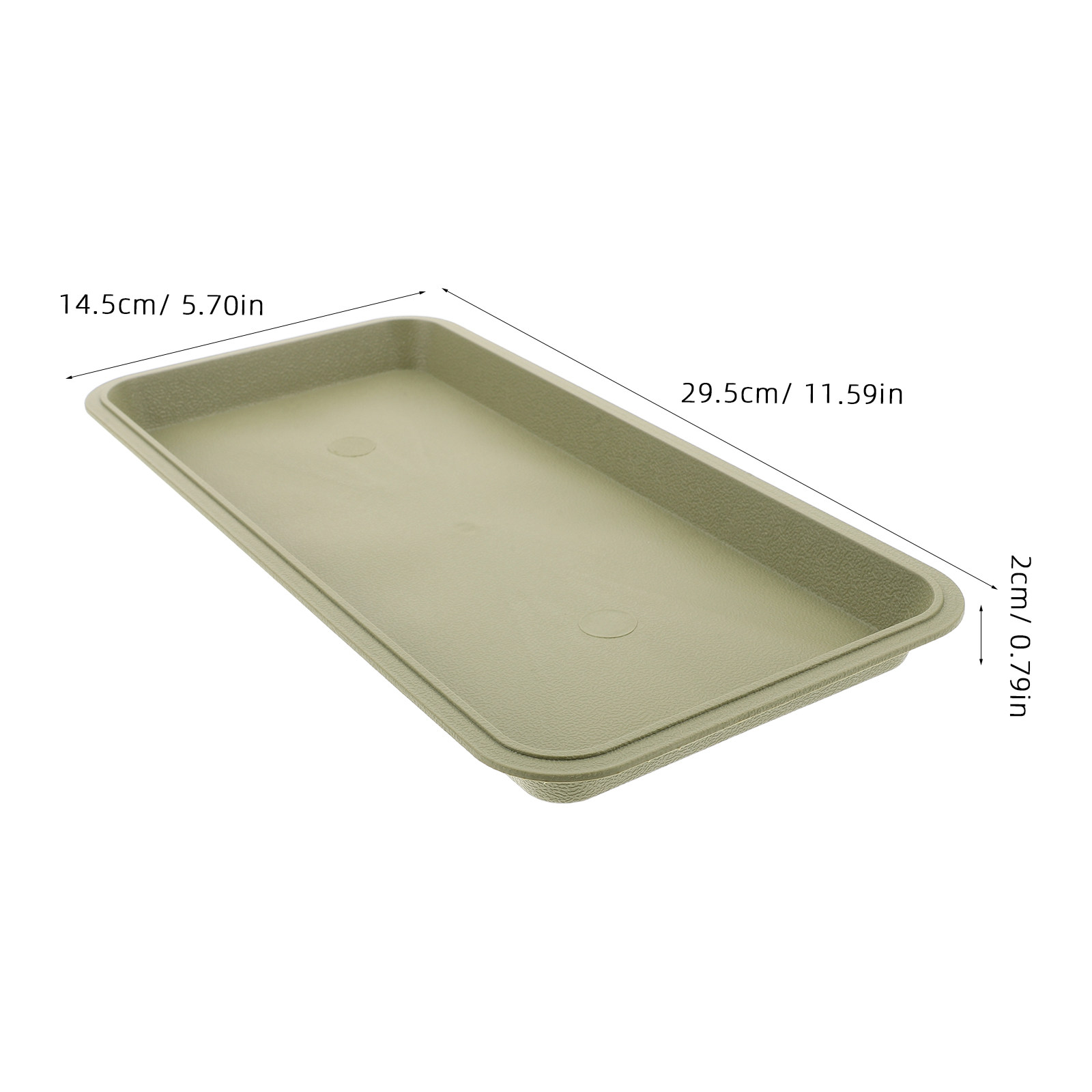 Rechteckiges Kunststoff-Pflanz – Drip Tray Saucer Bewertung und Preis