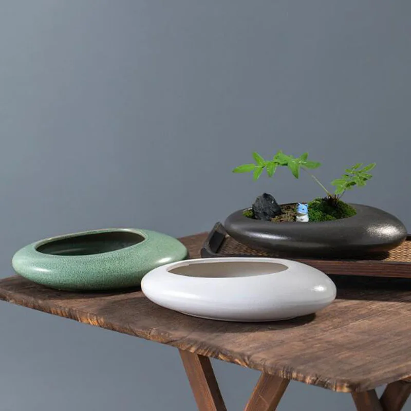 Grober Keramik-Bonsai-Blumento – Bonsai Garden Art Bewertung und Preis