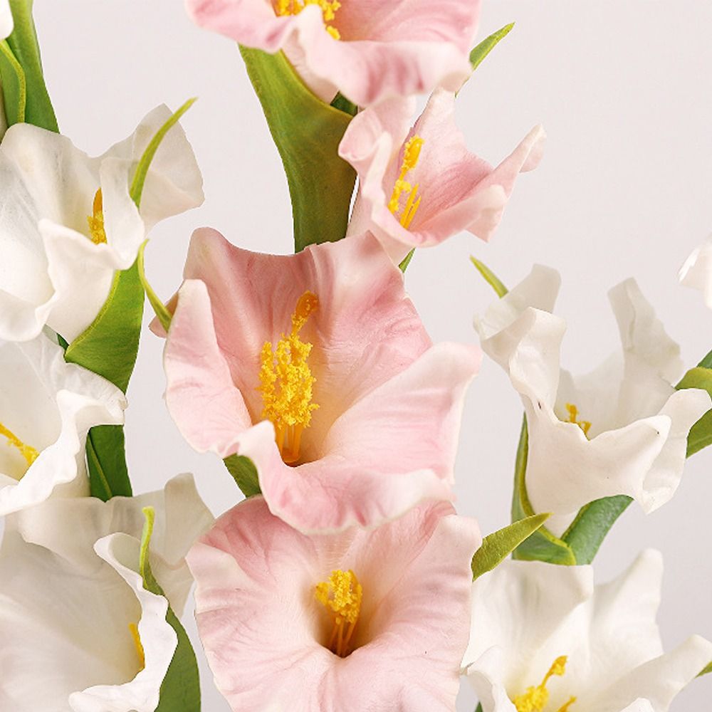 PU-Kunststoff-Gladiolus-Zweige – Bonsai Garden Art Bewertung und Preis