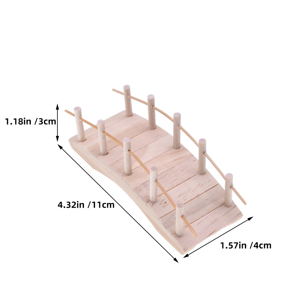 2 Stück Mini-Bogenbrücke im Vi – Bonsai Garden Landscape Design Bewertung und Preis