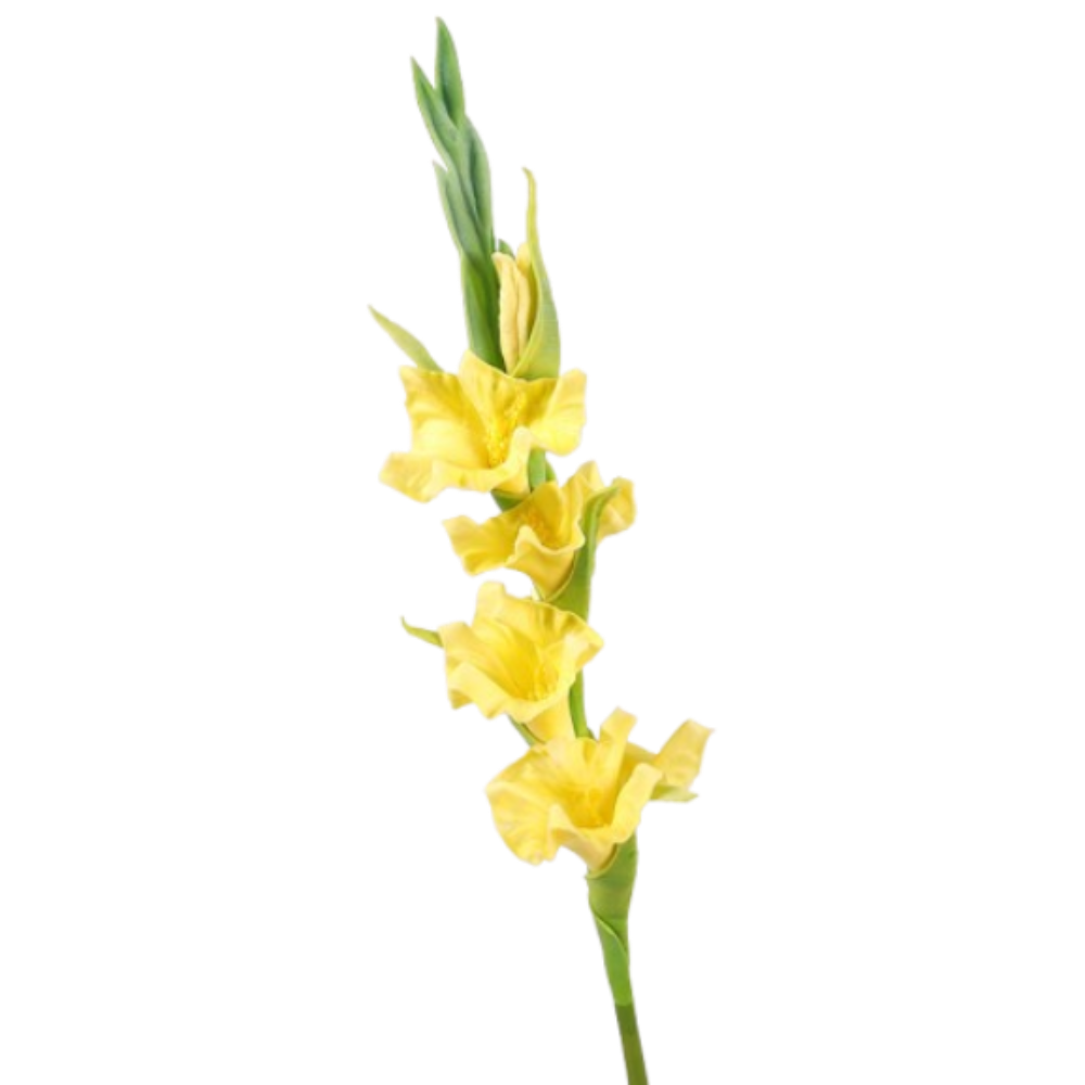 PU-Kunststoff-Gladioluszweige, – Bonsai Garden Art Bewertung und Preis
